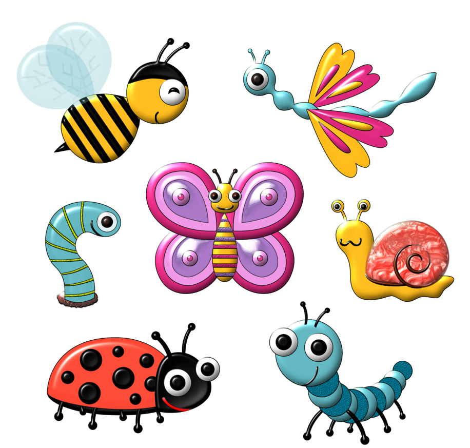 Картинки насекомых для детей цветные. Мультяшные насекомые. Насекомые рисунок. Насекомые клипарт. Насекомые для детей.