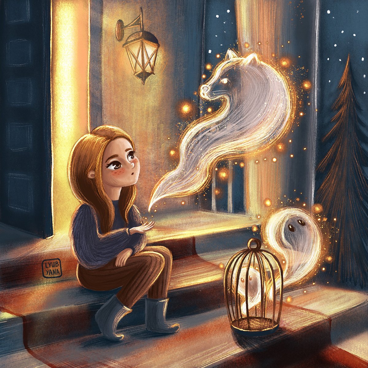 Рисунок к сказке волшебницы