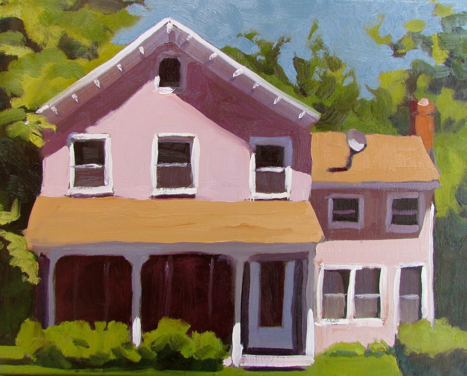 Дом моей мечты рисунок 7 класс изо. Дом мечты рисунок. Дом рисунок красками. Розовый дом картина. Красивый большой дом рисунок красками.