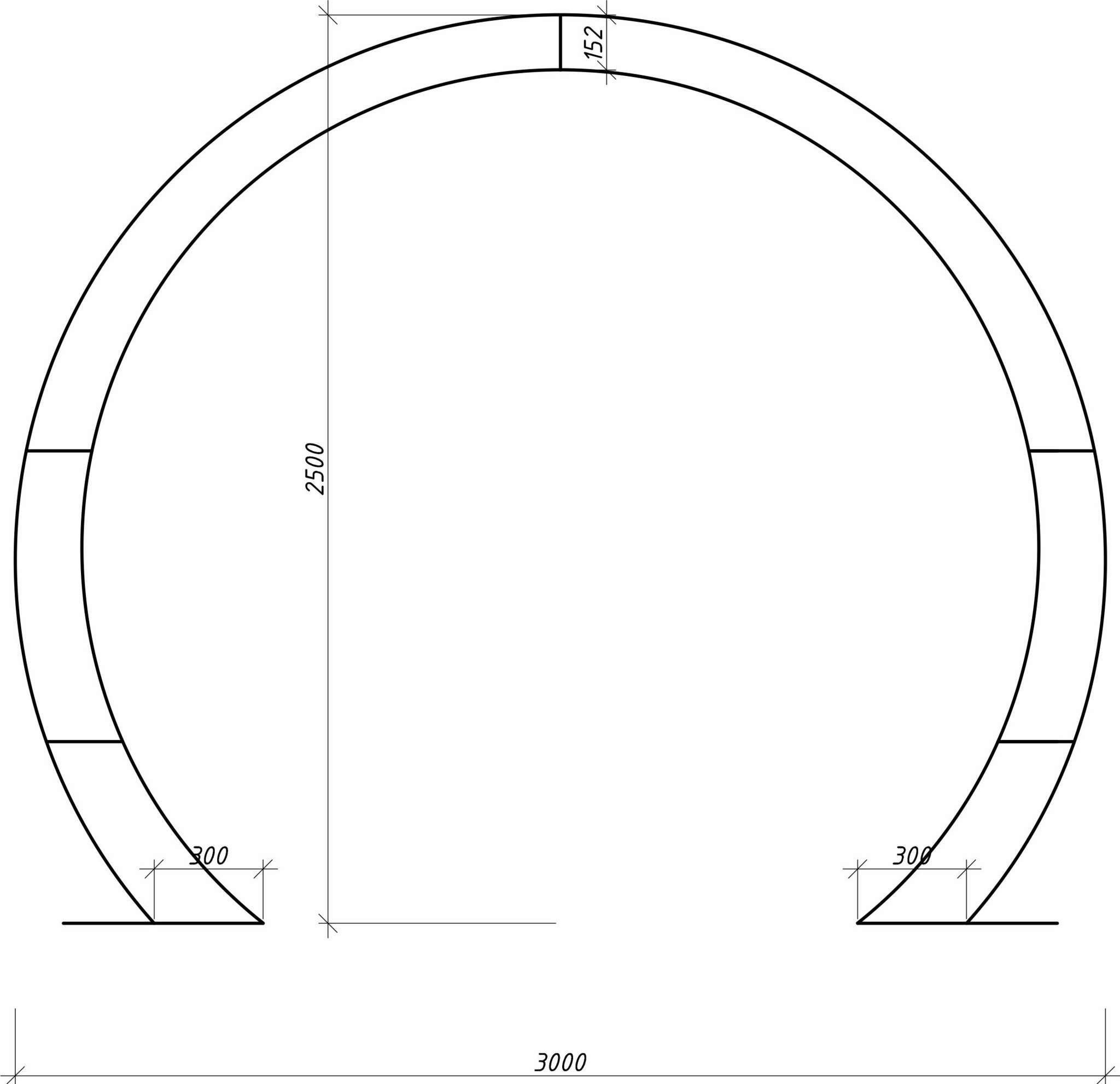 Размер полукруга. Полукруглая арка. Полукруглые арки чертежи. Потолочная полукруглая арка. Полукруглая арка с воротами.