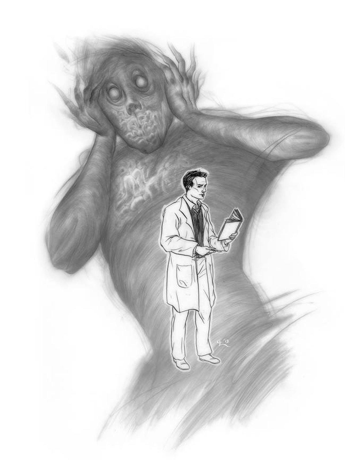 На рисунке изображен человек страдающий заболеванием