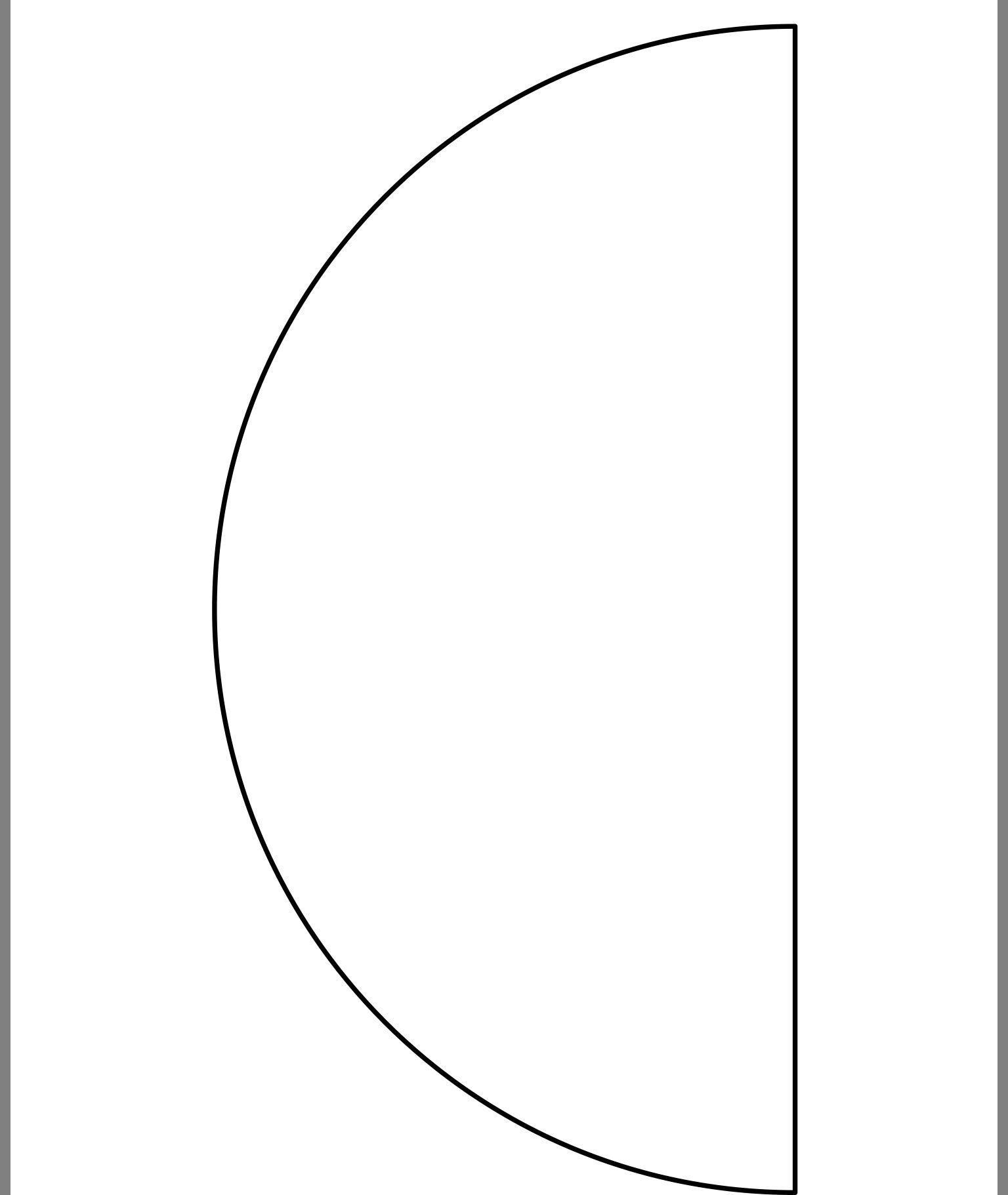 Картинка полукруг. Полукруг Геометрическая фигура. Трафарет "полукруг". Полукруг шаблон. Дети полукругом.