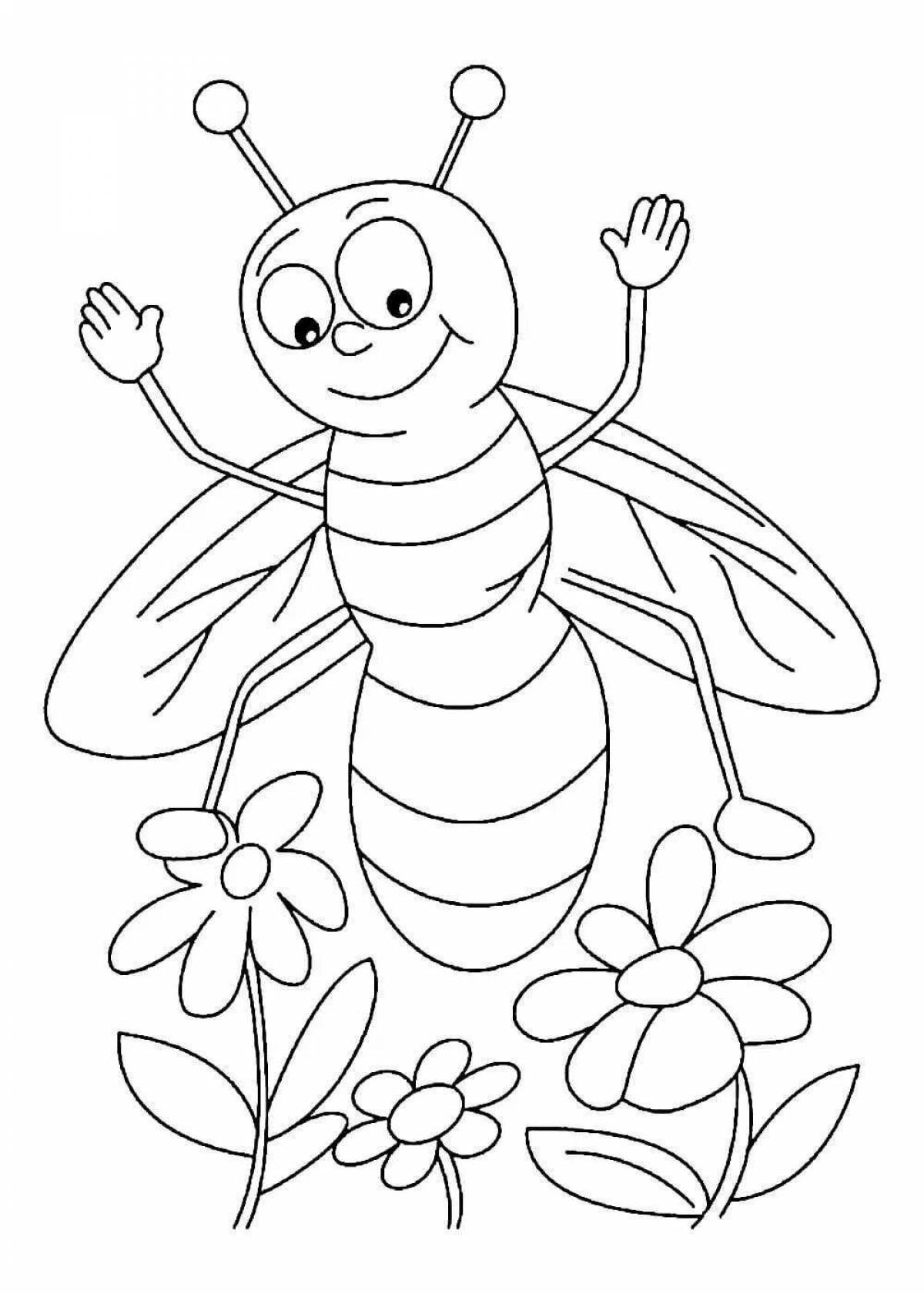 Пчелы для дошкольников. Насекомые. Раскраска. Пчела раскраска. Пчела раскраска для детей. Насекомые раскраска для детей.