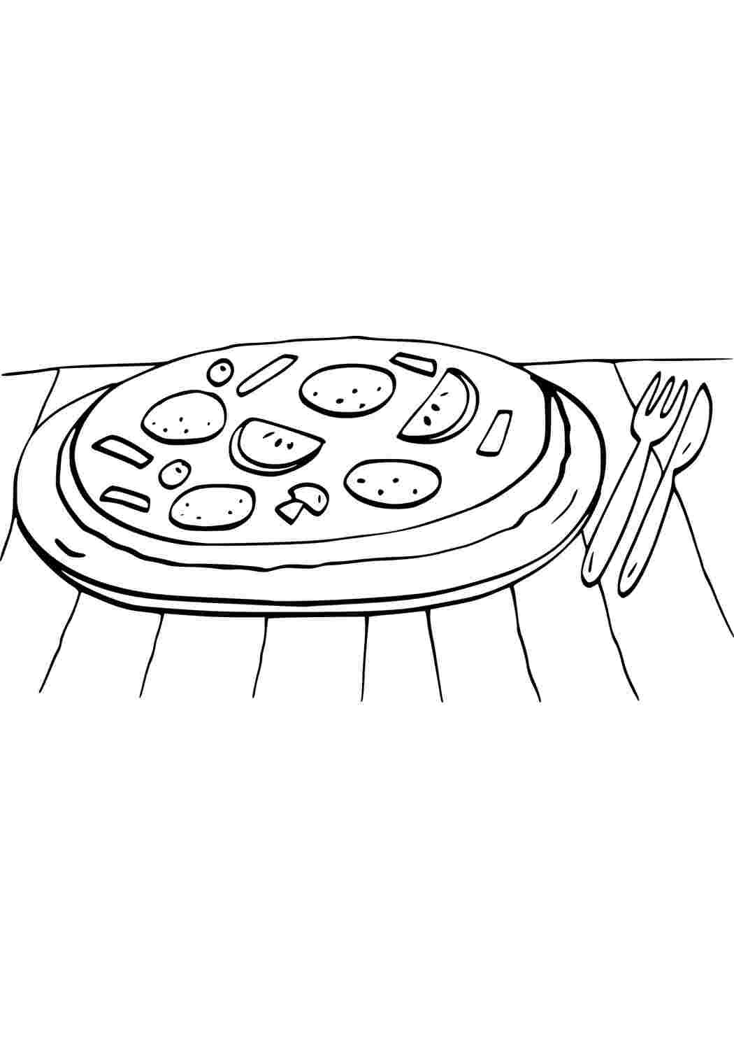 Раскраска блины для детей 3 4 лет. Пицца раскраска для детей. Раскраска еда блины. Pizza Tower раскраска.