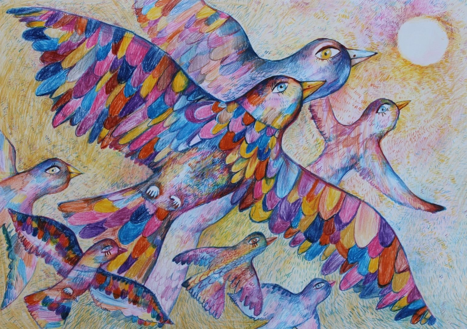 Рисунок мир искусства. Птицы в изобразительном искусстве. Сказочная птица. Сказочная птица гуашью. Декоративно искусство рисование.