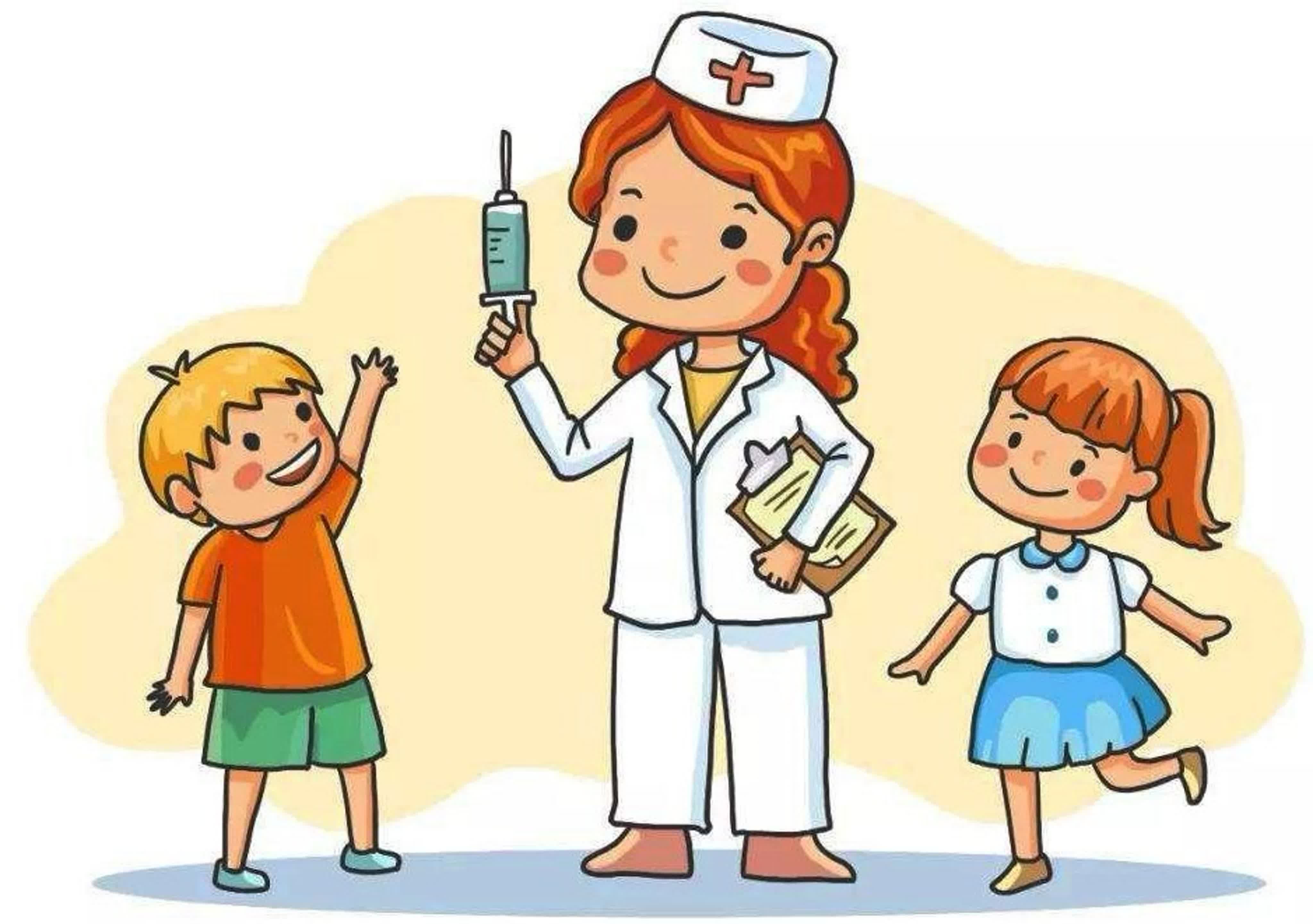 Медсестра вакциной