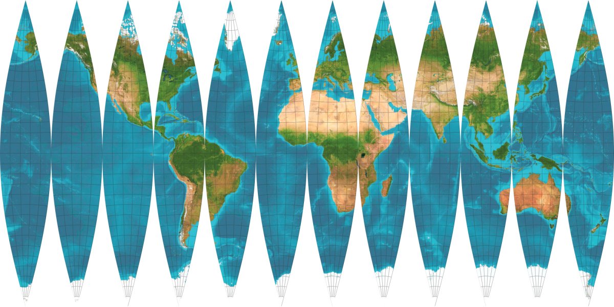 Шаблон глобуса