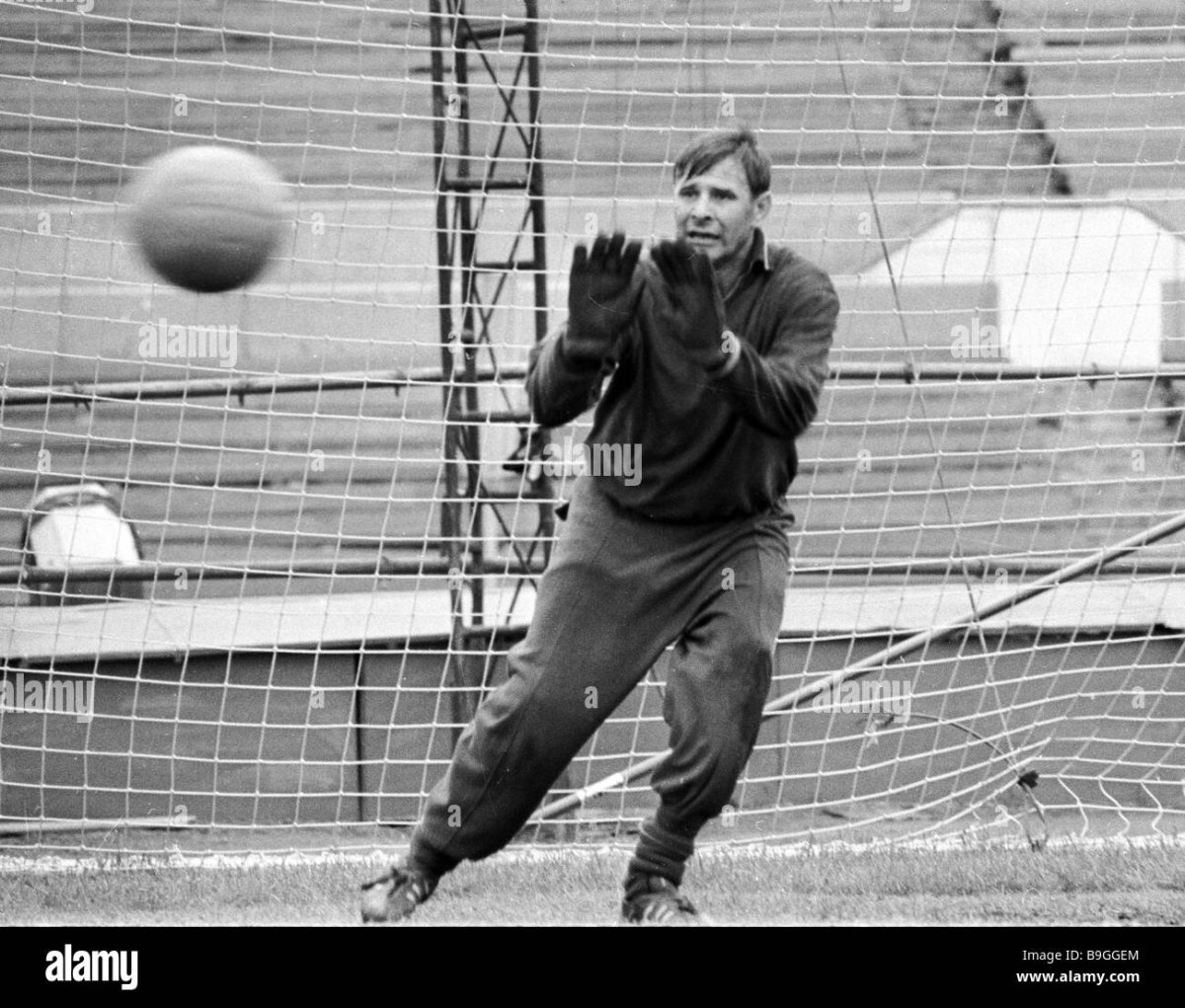 Вратарь л. Яшин