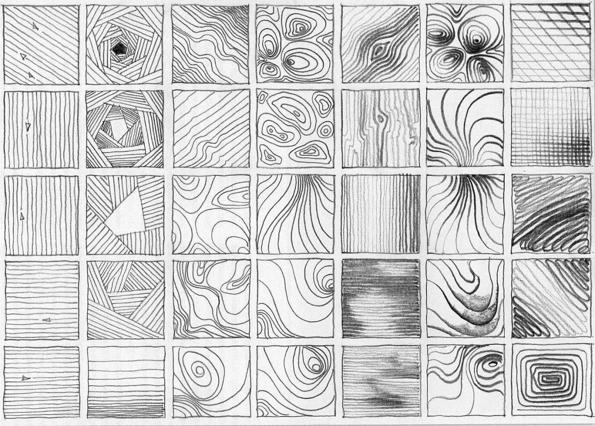 Графические линии рисунок