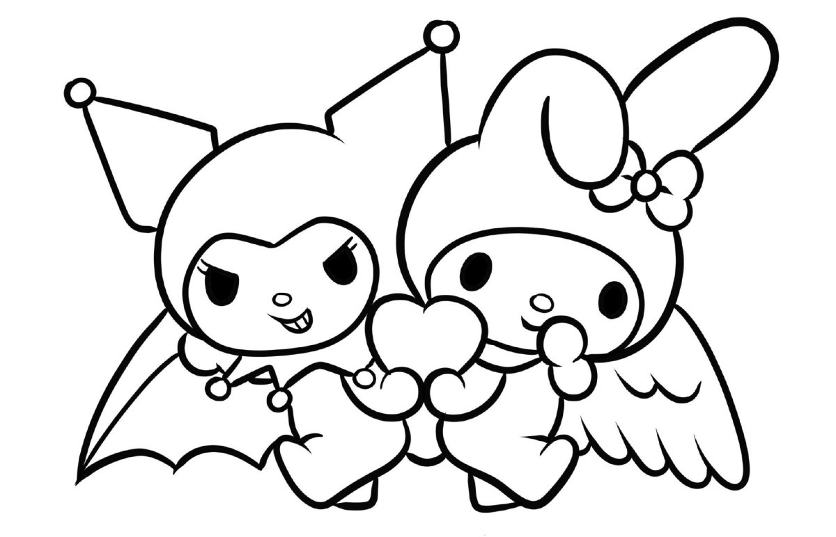 Раскраски кроми и мелоди