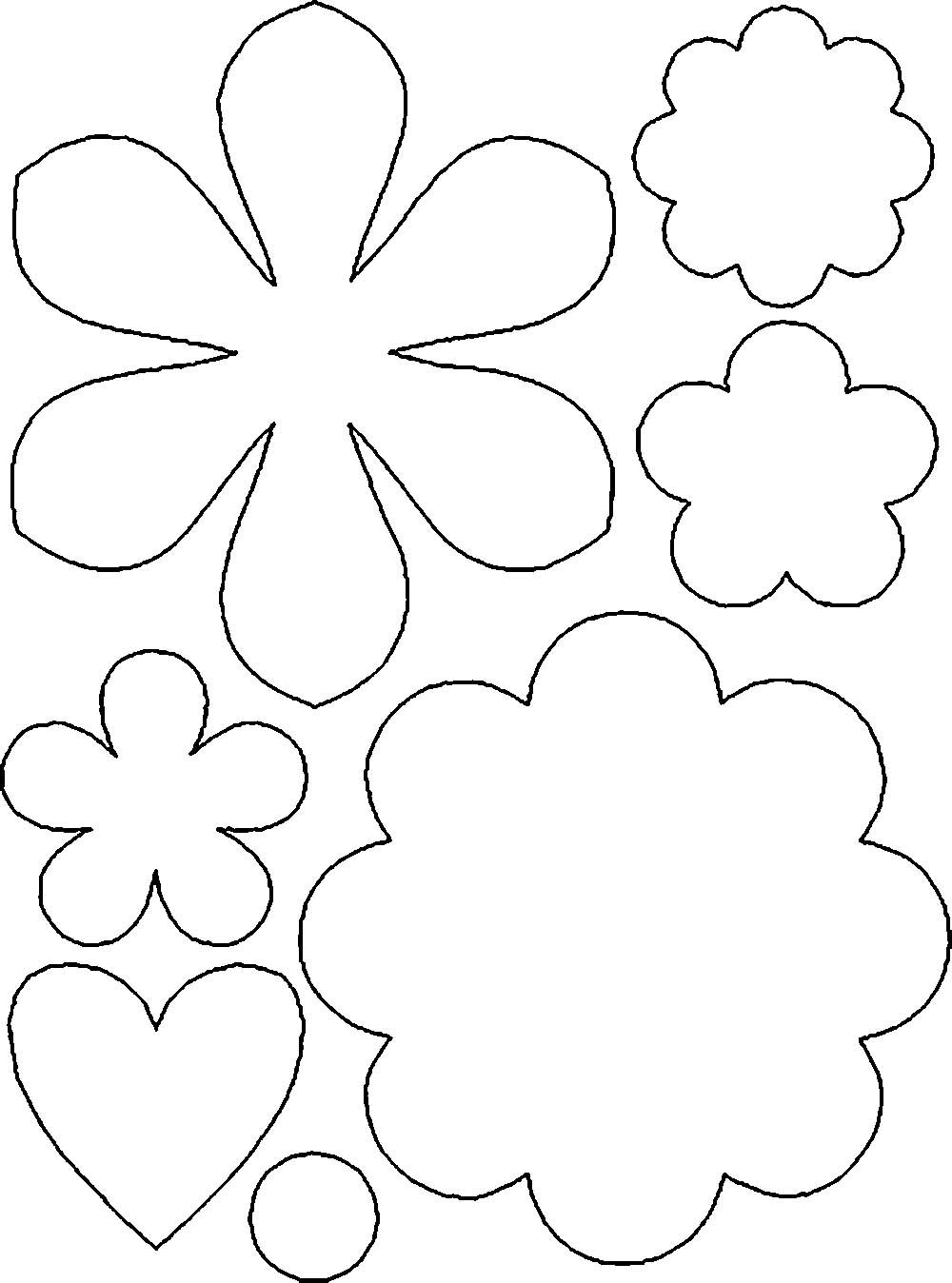 Шаблоны цветы из бумаги - 69 фото