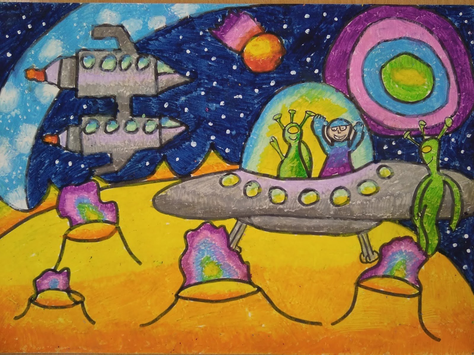 Просторы космоса рисунки для детей. Рисунок космос 3 класс. Планеты детские рисунки. Рисунок на тему космос 4 класс гуашь. Рисунок космос 5 класс.