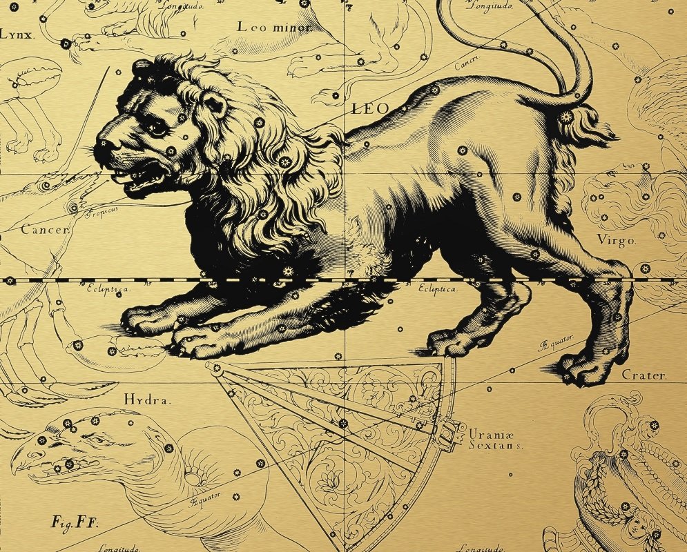 Созвездие льва рисунок 1 класс окружающий мир