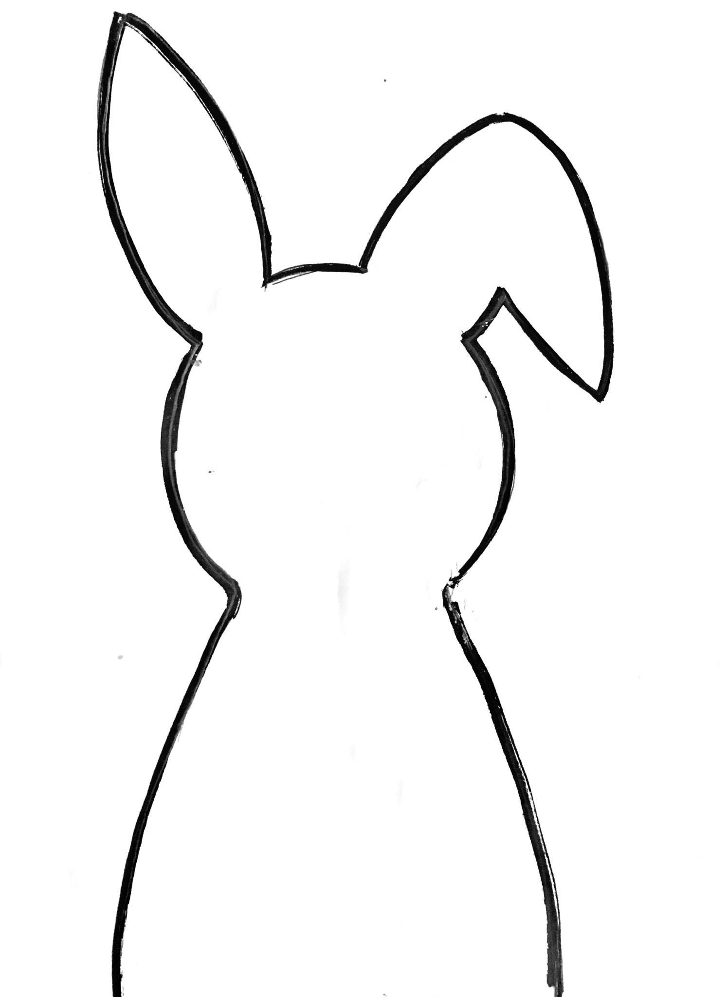 Шаблон пасхального зайца. Зайка трафарет. Трафарет зайчика для рисования. Зайчик трафарет для детей. Кролик трафарет.