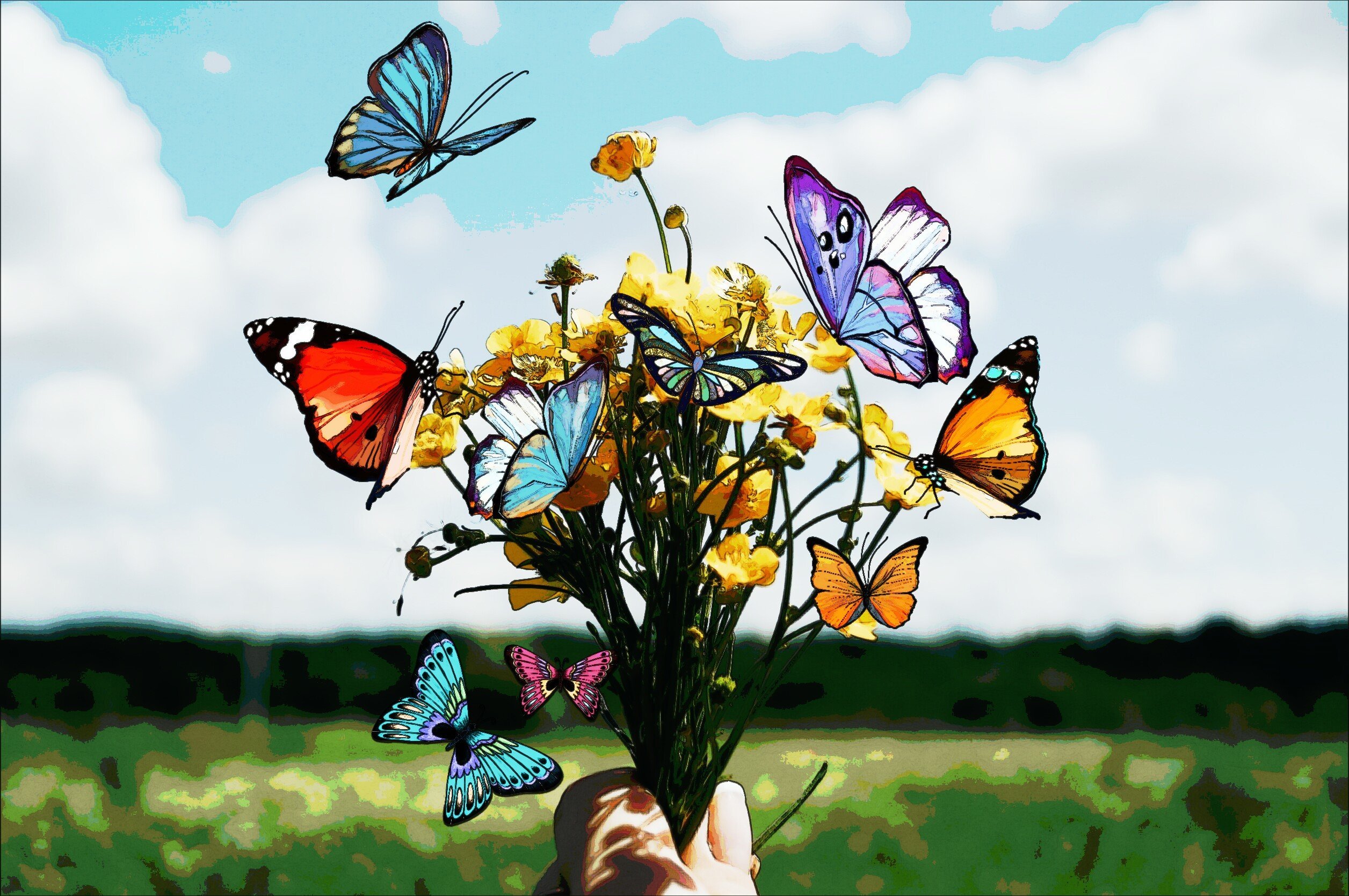 Картинка день бабочек. Бабочки радость. Бабочки над цветами. Бабочка на цветке. Бабочки на цветах в природе.