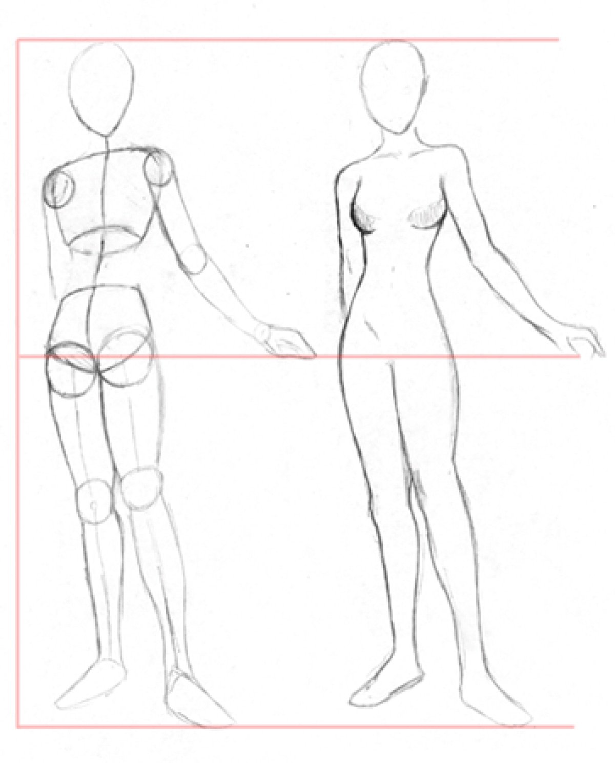 Тело в ней легко. Тело девушки рисунок. Тело для рисования. Фигура человека для рисования. Схема рисования тела.