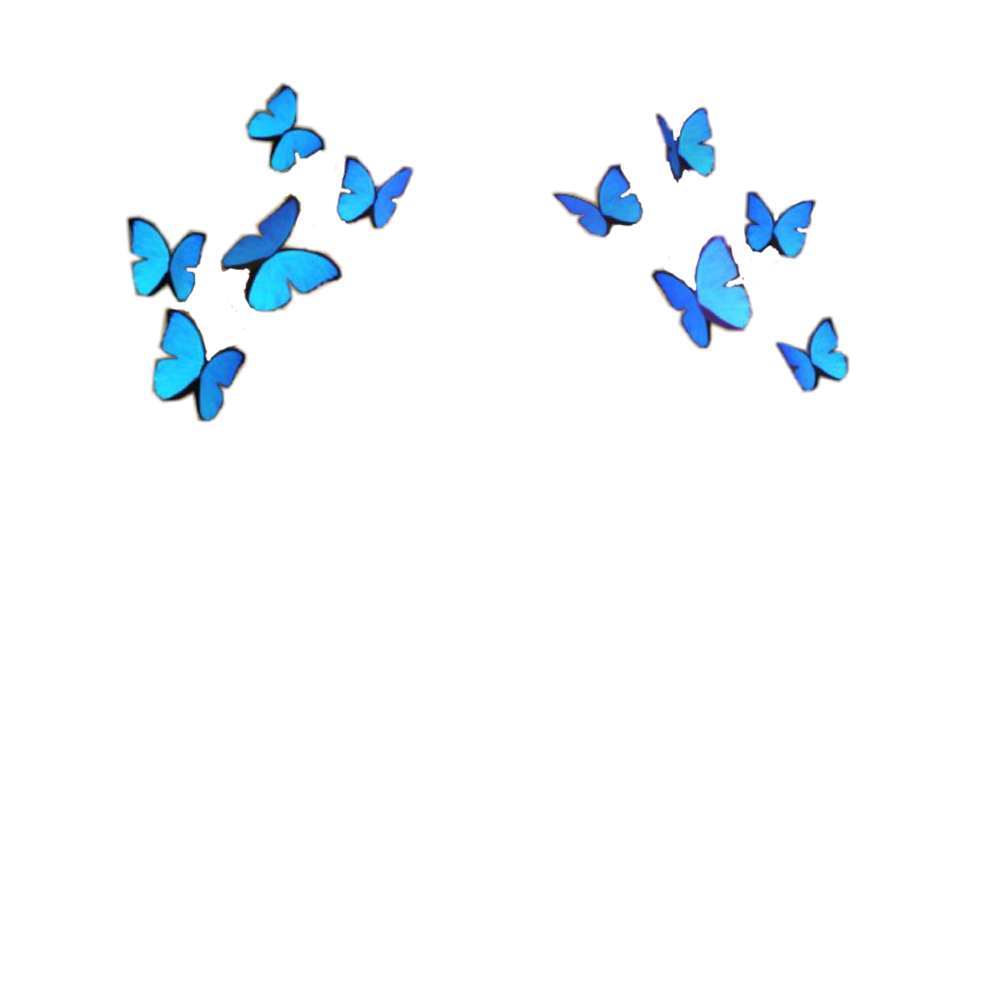 Бабочки летают вокруг. Голубая бабочка на прозрачном фоне. Стайка бабочек на прозрачном фоне. Синяя бабочка. Бабочка без фона.
