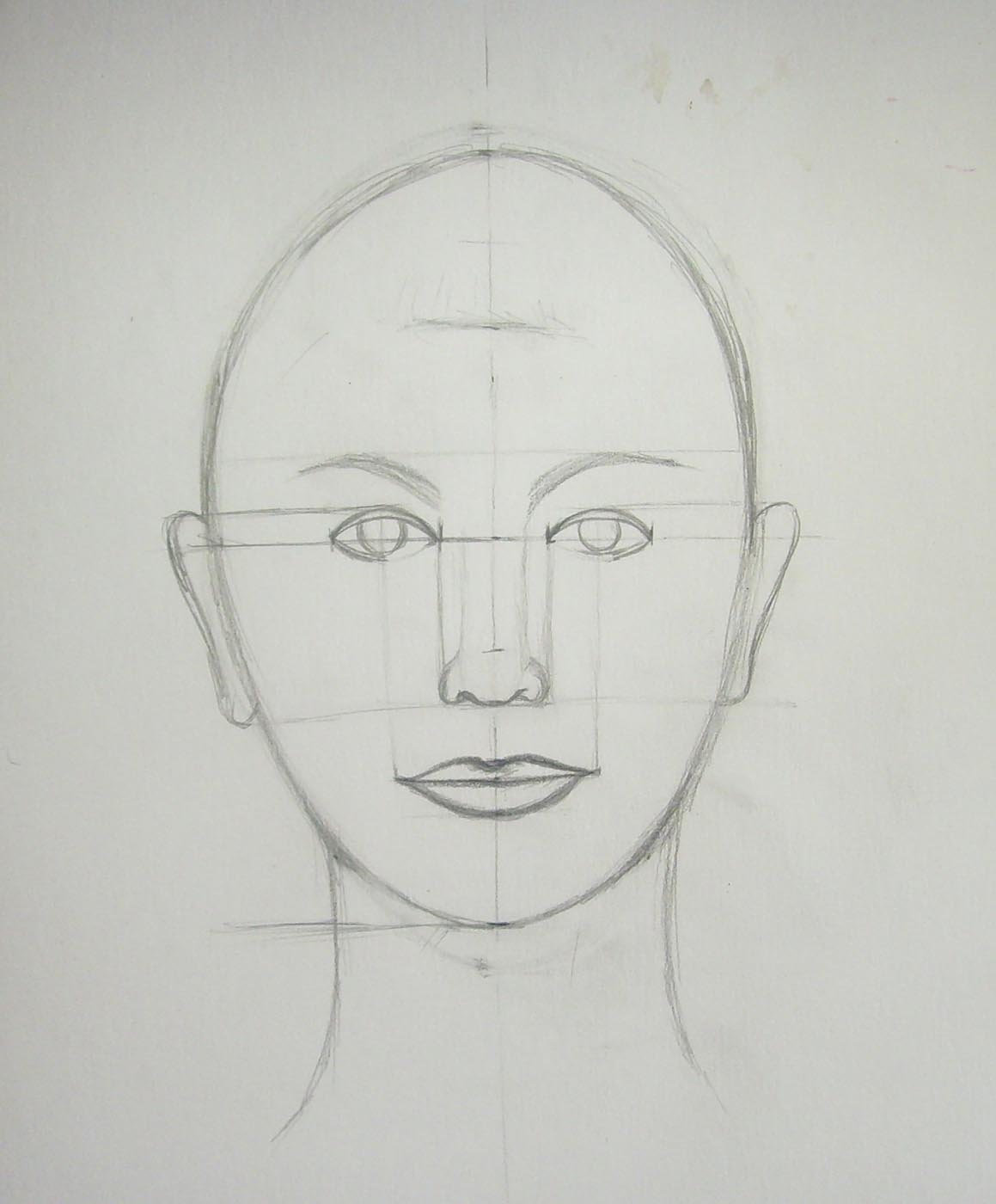 Портрет человека 4 класс изо. Поэтапное рисование лица. Лицо человека карандашом для начинающих. Портрет карандашом легко. Лицо рисунок легкий.